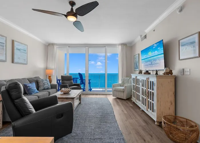 Apartment Updated 3 Bed 3 Bath On 17th Floor - Walk To Hangout - Free Daily Activities! *