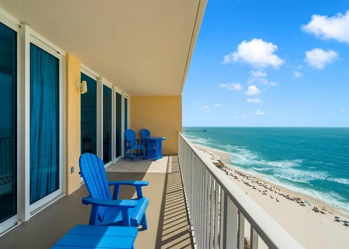 Apartment Updated 3 Bed 3 Bath On 17th Floor - Walk To Hangout - Free Daily Activities! *
